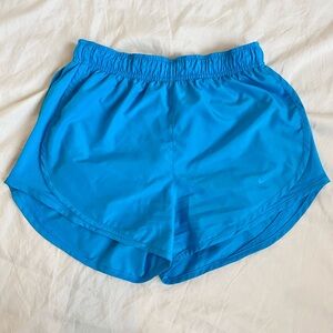 NWOT Nike Bright Blue Running Shorts